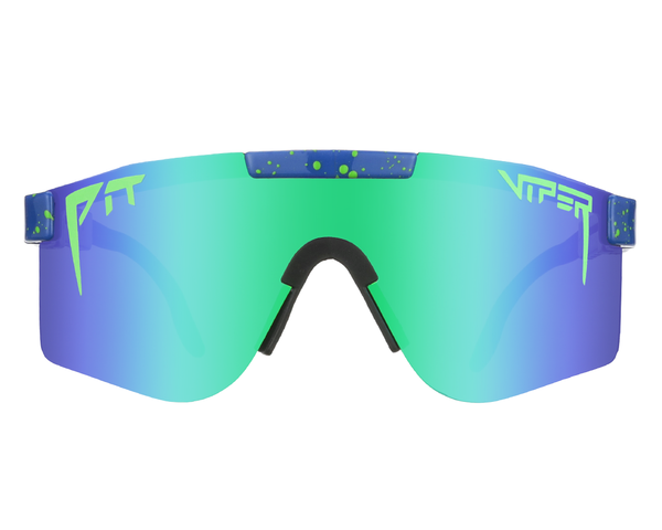 2021 NEW BRAND Mirrored Green lens pit viper Sunglasses polarized